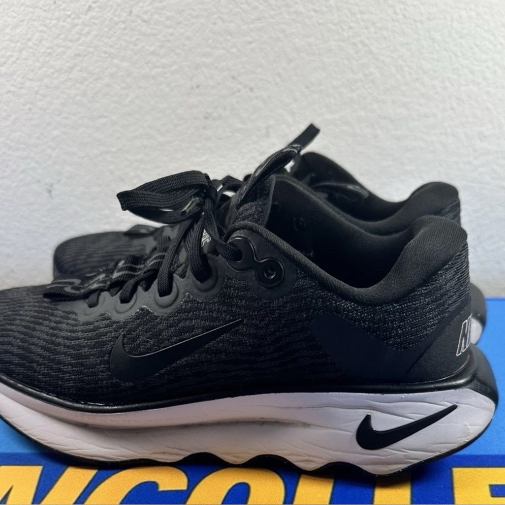 Nike Black/White Textile Sneakers | Athletic Style Size 6.5 Women’s  DV1238-001